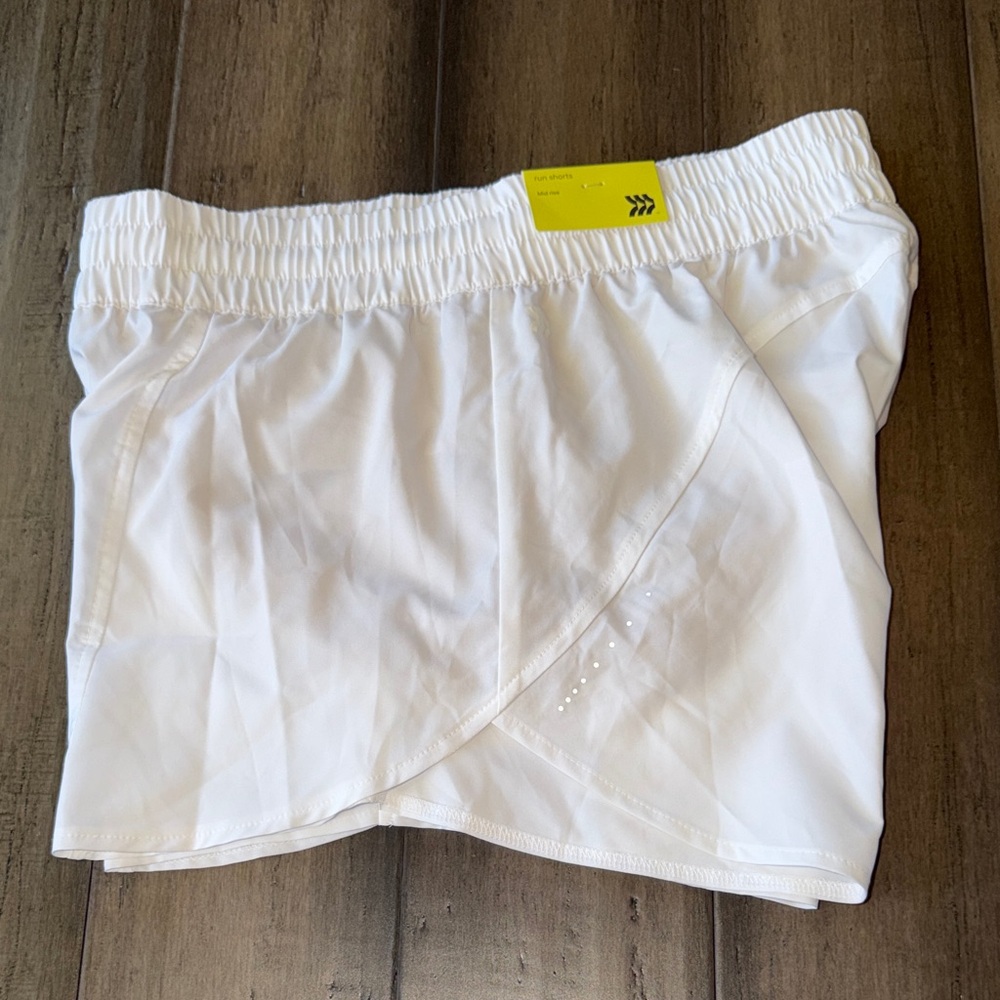 All in Motion Women’s White Running Shorts